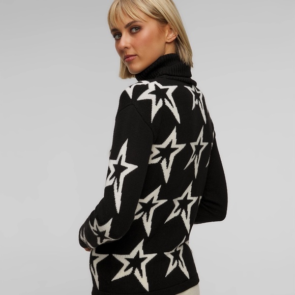 Perfect Moment Star Dust Merino Wool Sweater Medium - Picture 1 of 9